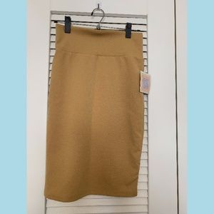 Mustard "Cassie" LuLaRoe Pencil Skirt